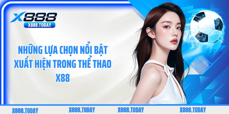 Những lựa chọn nổi bật xuất hiện trong thể thao X88