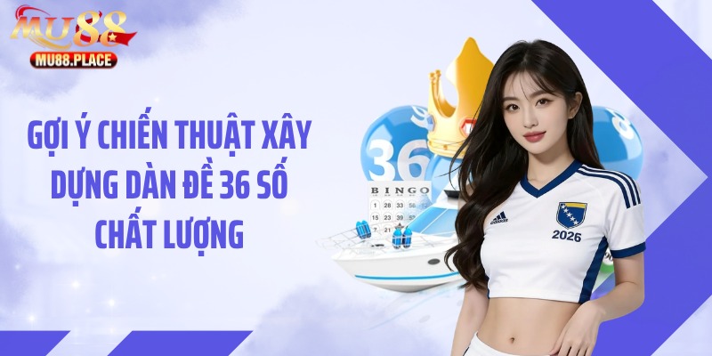 Gợi ý chiến thuật xây dựng dàn đề 36 số chất lượng